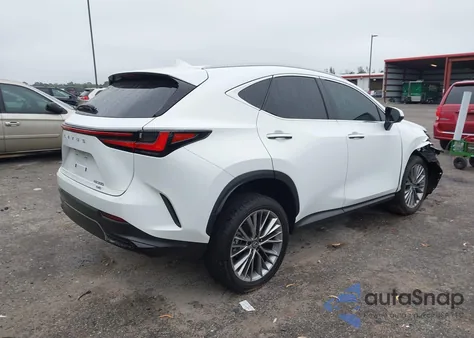2026 Lexus Nx 350 Luxury from USA, damaged, VIN 2T2HGCEZ1TC099666